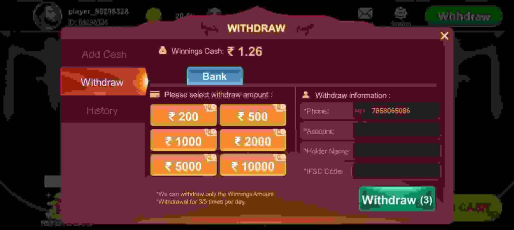 Teen Patti refresh games